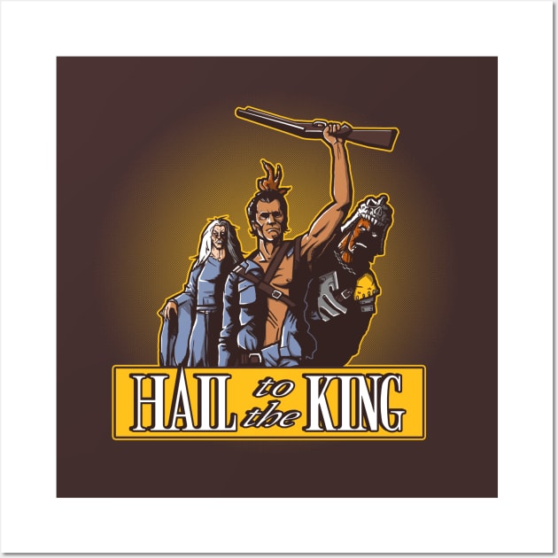 Hail to the King Wall Art by AndreusD